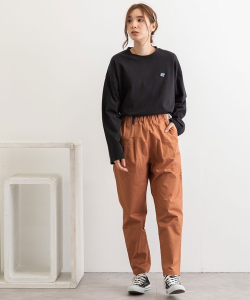 POU DOU DOU(プードゥドゥ)の「normesとりポケットパンツ(その他パンツ・レディース・インディゴブルー/グレー/ミント/ブラック/レンガ・3)」の21枚目の写真