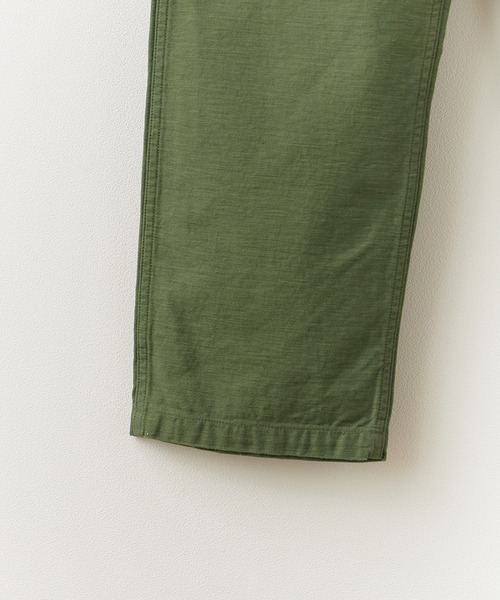 orSlow（オアスロウ）の「orSlow/オアスロウ MEN's US ARMY FATIGUE PANTS ベイカーパンツ 2026新作　再入荷（その他パンツ・メンズ・グリーン・3/1/2/4）」の10枚目の写真