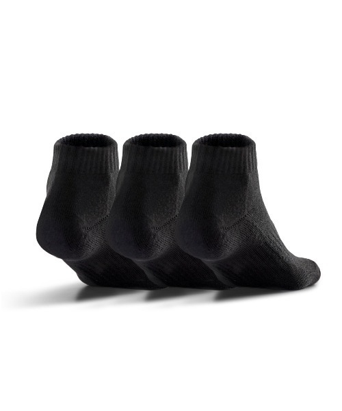 UNDER ARMOUR(アンダーアーマー)の「UAコア ローカット ソックス (3足セット)(トレーニング/メンズ/レディース)(ソックス/靴下・レディース・ホワイト/ブラック・M/L)」の7枚目の写真