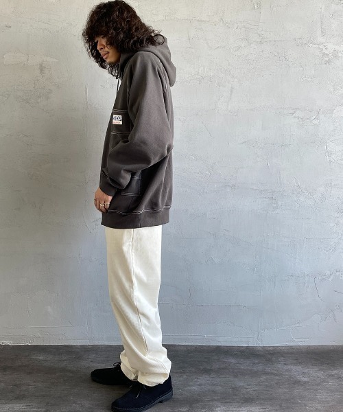 SMITH'S（スミス）の「【Begin 12月号掲載】[SMITH'S/スミス] 別注ペインタースウェットパーカー（パーカー・レディース・グレー/ナチュラル/スミクロ・S/M/L）」の21枚目の写真