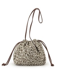 DRESKIP | 【久保乃々花さん着用商品】アソート柄生地巾着ショルダー(ショルダーバッグ)