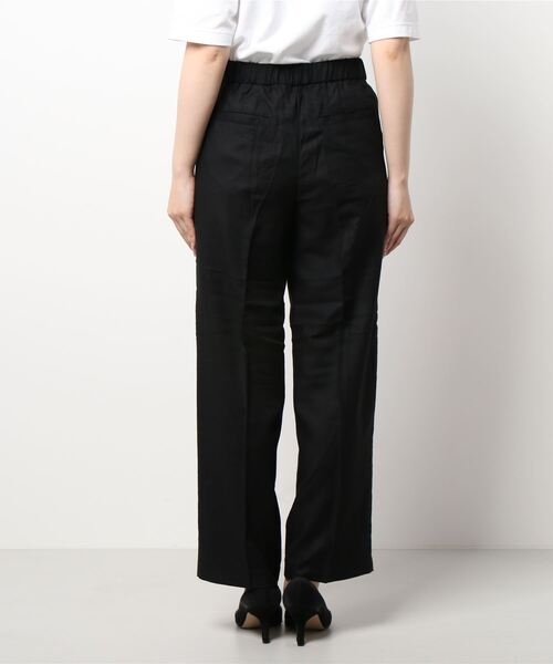 cepo(セポ)の「レーヨンリネンセンタープレスパンツ セットアップ可能(その他パンツ・レディース・ブラック/オリーブ・M)」の3枚目の写真