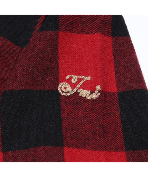 TMT（ティーエムティー）の「BUFFALO TWILL CHECK SHIRTS