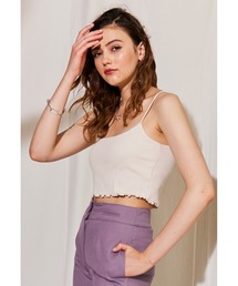ALEXIA STAM | Mellow Hem Rib Camisole/メロウヘムリブキャミソール(キャミソール)