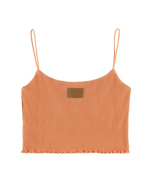 ALEXIA STAM（アリシアスタン）の「Mellow Hem Rib Camisole/メロウヘムリブキャミソール（キャミソール・レディース・オフホワイト/グリーン/ピンク/オレンジ系その他・FREE）」の8枚目の写真