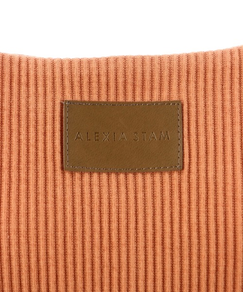 ALEXIA STAM（アリシアスタン）の「Mellow Hem Rib Camisole/メロウヘムリブキャミソール（キャミソール・レディース・オフホワイト/グリーン/ピンク/オレンジ系その他・FREE）」の16枚目の写真