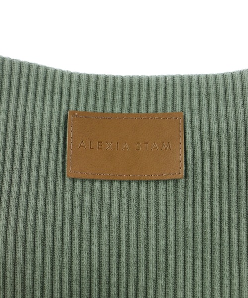 ALEXIA STAM（アリシアスタン）の「Mellow Hem Rib Camisole/メロウヘムリブキャミソール（キャミソール・レディース・オフホワイト/グリーン/ピンク/オレンジ系その他・FREE）」の15枚目の写真