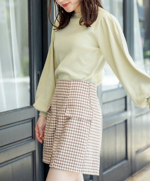 OLIVE des OLIVE（オリーブデオリーブ）の「フラップハイウエストショートパンツ（その他パンツ・レディース・ブラウン/ブラック/ベージュ・FREE）」の5枚目の写真