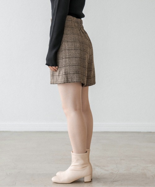 OLIVE des OLIVE（オリーブデオリーブ）の「フラップハイウエストショートパンツ（その他パンツ・レディース・ブラウン/ブラック/ベージュ・FREE）」の14枚目の写真