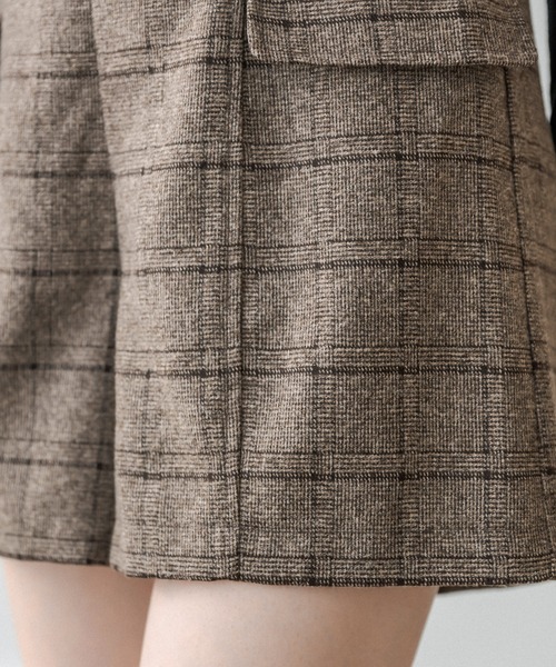 OLIVE des OLIVE（オリーブデオリーブ）の「フラップハイウエストショートパンツ（その他パンツ・レディース・ブラウン/ブラック/ベージュ・FREE）」の19枚目の写真