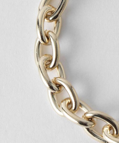 BEAUTY&YOUTH UNITED ARROWS（ビューティーアンドユースユナイテッドアローズ）の「BY バックルモチーフ  チェーン ブレスレット ◆（ブレスレット・レディース・シルバー/ゴールド・FREE）」の3枚目の写真