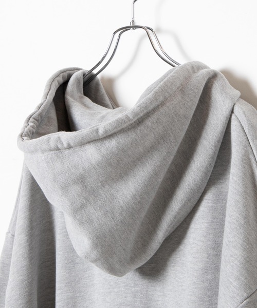 WEGO（ウィゴー）の「WEGO/ヘビーウエイト カレッジロゴビッグシルエットジップパーカー（パーカー・メンズ・ダークグリーン/ネイビー/オートミール/杢グレー・MEDIUM/LARGE）」の21枚目の写真