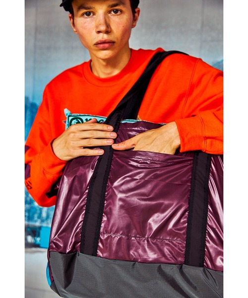 AlexanderLeeChang(アレキサンダーリーチャン)の「AlexanderLeeChang アレキサンダーリーチャン / 5050 POCKETABLE BIG TOTE ポケッタブルビッグトートバッグ / AC052140(トートバッグ・メンズ・ブルー/ネイビー/グレー・ONE SIZE)」の15枚目の写真