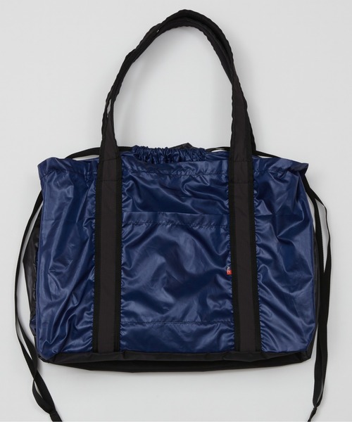 AlexanderLeeChang(アレキサンダーリーチャン)の「AlexanderLeeChang アレキサンダーリーチャン / 5050 POCKETABLE BIG TOTE ポケッタブルビッグトートバッグ / AC052140(トートバッグ・メンズ・ブルー/ネイビー/グレー・ONE SIZE)」の20枚目の写真
