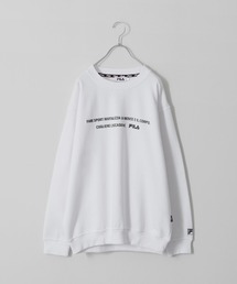 【FILA】 刺繍クルースウェット