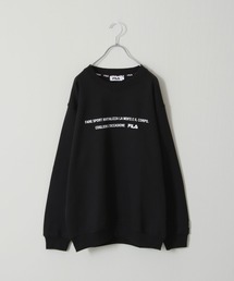 【FILA】 刺繍クルースウェット