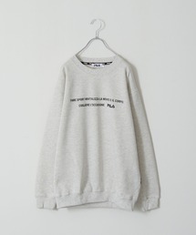 【FILA】 刺繍クルースウェット