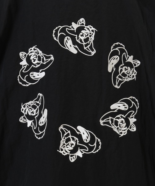 Candy Stripper(キャンディストリッパー)の「CIRCLE RABBIT MA-1(MA-1・レディース・ブラック/レッド・2)」の8枚目の写真