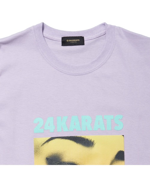24karats（トゥウェンティーフォーカラッツ）の「Bless Tee SS（Tシャツ/カットソー・メンズ・ホワイト/ブラック/パープル・SMALL/MEDIUM/LARGE）」の9枚目の写真