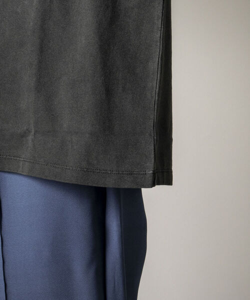 GLOSTER（グロスター）の「【GLOSTER/グロスター】ヴィンテージ加工 ロングスリーブTシャツ（Tシャツ/カットソー・メンズ・イエロー/グリーン/スミクロ/キナリ・MEDIUM/LARGE）」の16枚目の写真