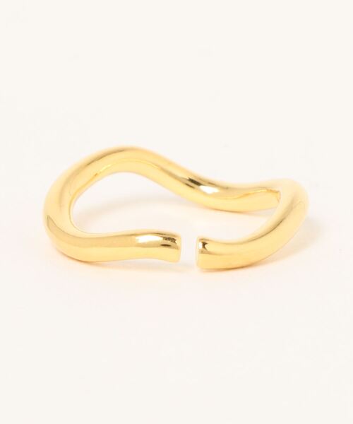 Jenny BY IMMANOEL（ジェニーバイイマノエル）の「silver925 ウェーブリング（リング・レディース・ゴールド/シルバー・FREE）」の3枚目の写真