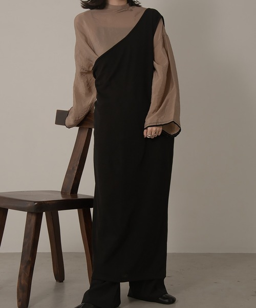 lawgy（ラウジー）の「one shoulder op（ワンピース・レディース・ブラック・FREE）」の13枚目の写真