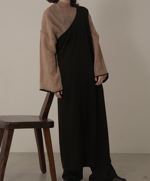 lawgy（ラウジー）の「one shoulder op（ワンピース・レディース・ブラック・FREE）」の3枚目の写真