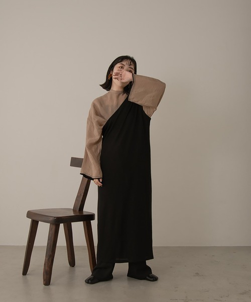 lawgy（ラウジー）の「one shoulder op（ワンピース・レディース・ブラック・FREE）」の10枚目の写真