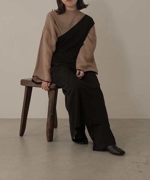 lawgy（ラウジー）の「one shoulder op（ワンピース・レディース・ブラック・FREE）」の15枚目の写真