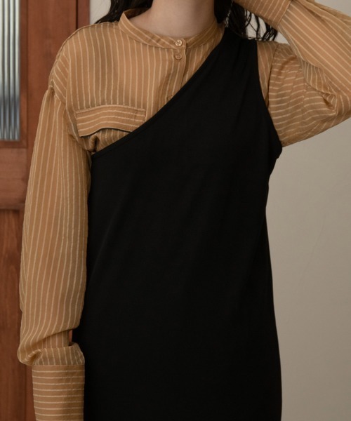 lawgy（ラウジー）の「one shoulder op（ワンピース・レディース・ブラック・FREE）」の8枚目の写真