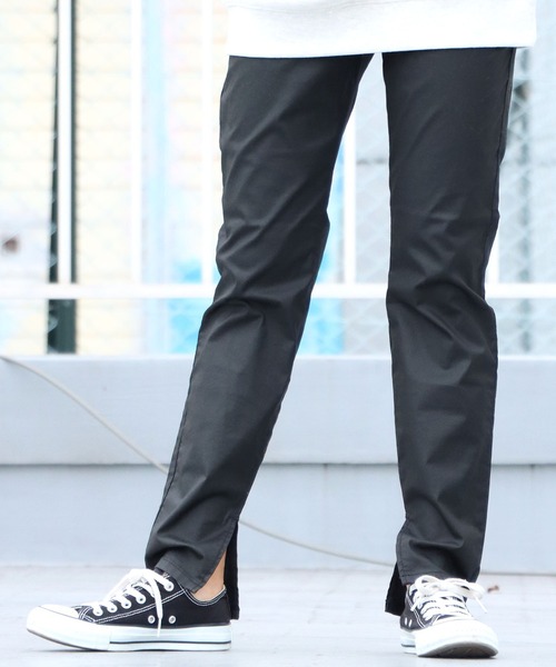 Lee（リー）の「Lee/リー SLIT SKINNY スリット スキニーパンツ フェイクレザー ストレッチ（スラックス・レディース・ブラック/ブラック系その他・M/XS/S）」の22枚目の写真