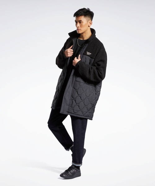 Reebok(リーボック)の「クラシックス キャンピング パッド ジャケット / Classics Camping Jacket(ダウンジャケット/コート・メンズ・ブラック/アーミー・SMALL/MEDIUM/LARGE/X-LARGE/XX-LARGE/X-SMALL/XXX-LARGE)」の10枚目の写真