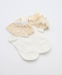 Rora（ローラ）の「ドリュー レース ショート ソックス（ソックス/靴下・キッズ）」