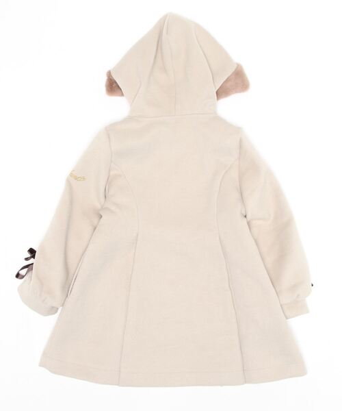 PINKHUNT（ピンクハント）の「PINKHUNT ピンクハント gフレア バックル コート アウター 5929K ベビードール BABYDOLL キッズ ジュニア 女の子 PH（ダウンジャケット/コート・キッズ・ベージュ/パープル・160cm/120cm/150cm/140cm/130cm）」の3枚目の写真