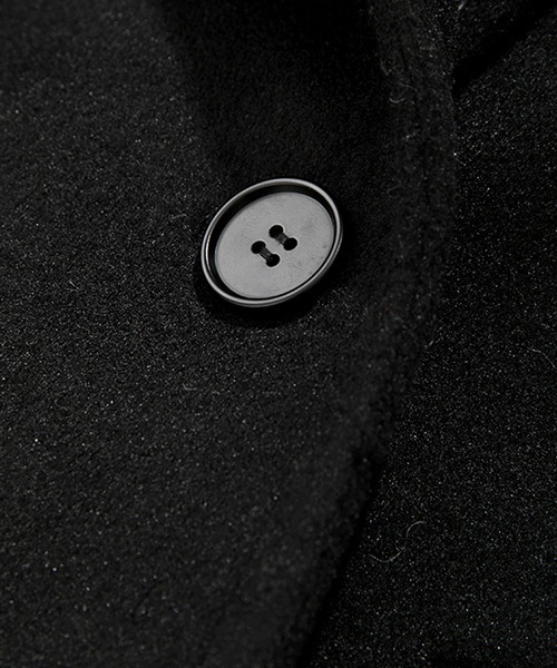 Fano Studios（ファノ ストゥディオズ）の「ステッチカラー ロングチェスターコート FD21W026【Fano Studios】（チェスターコート・レディース・ブラック・L/M/XS/S）」の13枚目の写真