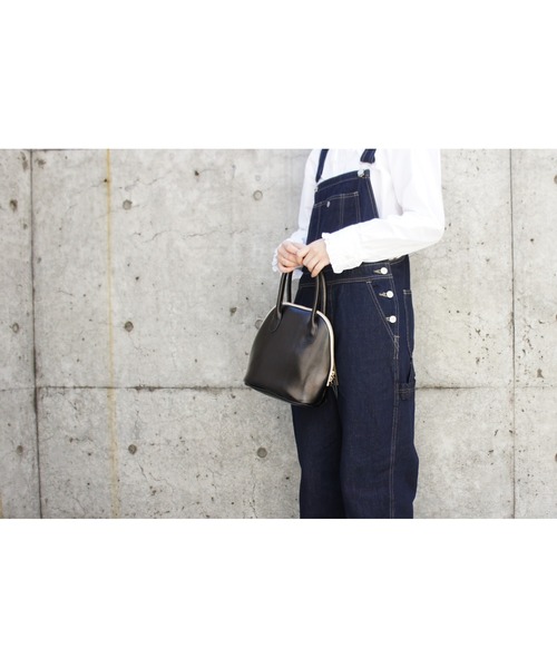 TIDEWAY（タイドウェイ）の「【TIDEWAY】MOSS BOSTON S T2421（ハンドバッグ・レディース・ブラック/ワイン/グリーン・FREE）」の6枚目の写真