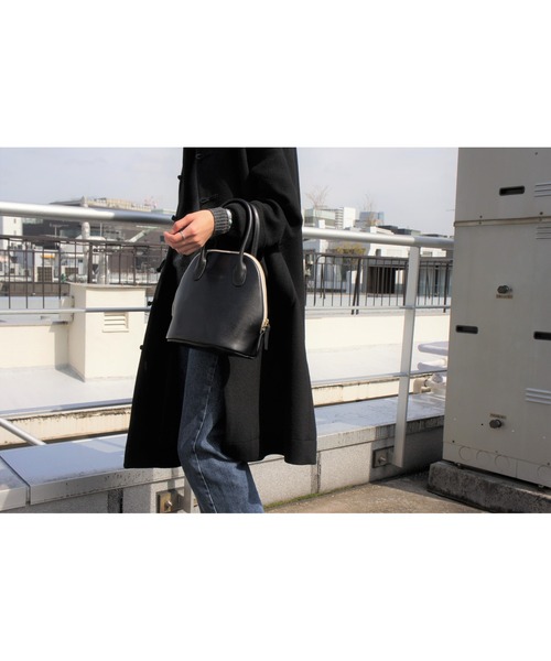 TIDEWAY（タイドウェイ）の「【TIDEWAY】MOSS BOSTON S T2421（ハンドバッグ・レディース・ブラック/ワイン/グリーン・FREE）」の5枚目の写真