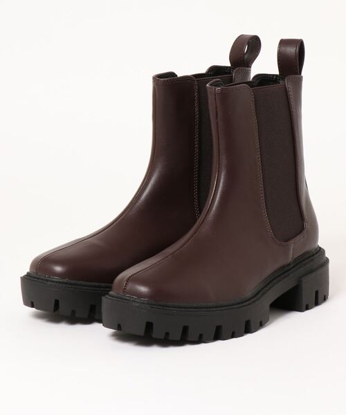 cepo（セポ）の「トラックソールサイドゴアブーツ（ブーツ・レディース・ブラック/ブラウン/オフホワイト・L/M）」の15枚目の写真