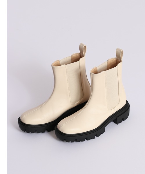 cepo（セポ）の「トラックソールサイドゴアブーツ（ブーツ・レディース・ブラック/ブラウン/オフホワイト・L/M）」の19枚目の写真