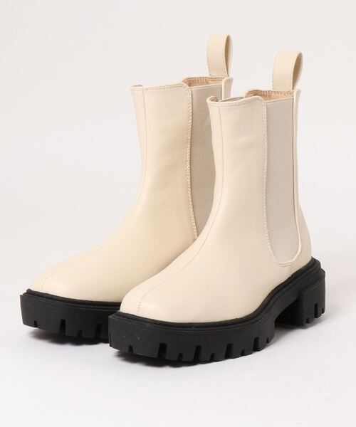 cepo（セポ）の「トラックソールサイドゴアブーツ（ブーツ・レディース・ブラック/ブラウン/オフホワイト・L/M）」の20枚目の写真