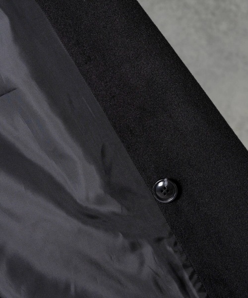 EDEL(エーデル)の「EDEL - メルトンチェスターロングコート(その他アウター・メンズ・ブラック/ブラウン・MEDIUM/LARGE)」の22枚目の写真