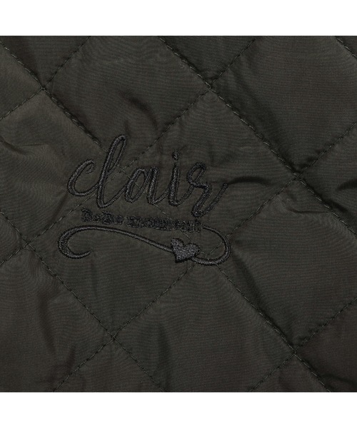 BeBe（ベベ）の「BeBe/【撥水加工】ボア×中綿キルティングリバーシブルコート(100~150cm)（ブルゾン・キッズ・オフホワイト/ピンク・140/120/150/100/130/110）」の11枚目の写真