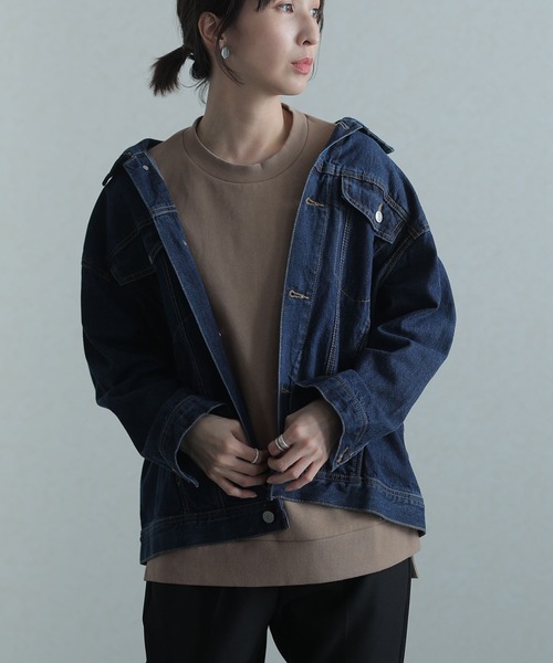 ElegChic(エレグシック)の「裏毛オーバーサイズワイドベスト(ベスト・レディース・ブラック/ライトカーキ/杢グレー・4L/M/XL)」の1枚目の写真