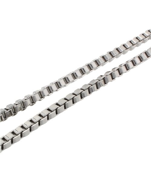 WEGO(ウィゴー)の「WEGO/チェーンネックレス(ネックレス・メンズ・シルバー・FREE)」の2枚目の写真