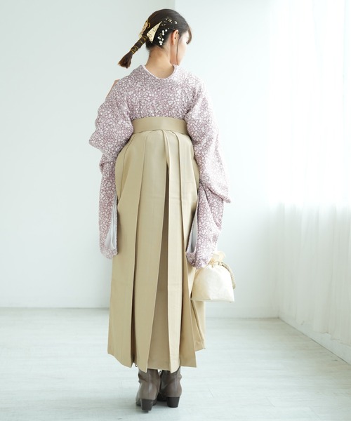 utatane（ウタタネ）の「袴セット　国産生地（着物・レディース・ピンク・M/L/LL）」の20枚目の写真