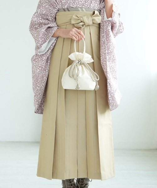 utatane（ウタタネ）の「袴セット　国産生地（着物・レディース・ピンク・M/L/LL）」の16枚目の写真