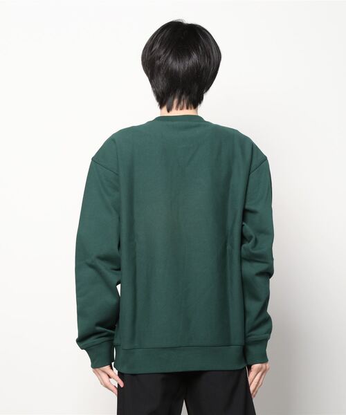 Carhartt WIP（カーハートダブリューアイピー）の「AMERICAN SCRIPT SWEATSHIRT（スウェット・メンズ・アッシュ/ブラック/ダークグリーン/ネイビー/レンガ・X-SMALL/LARGE/X-LARGE/XX-LARGE/SMALL/MEDIUM）」の6枚目の写真