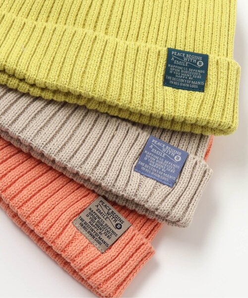 BREEZE（ブリーズ）の「カラフル ニット帽（ニットキャップ/ビーニー・キッズ・オレンジ/ベージュ/サックスブルー/イエロー・54/58/50）」の16枚目の写真