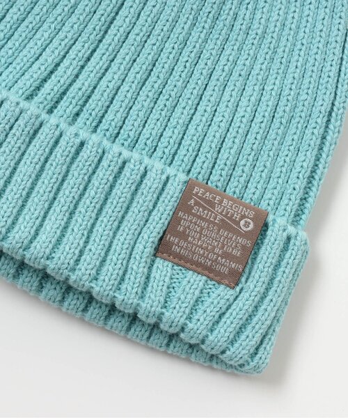 BREEZE（ブリーズ）の「カラフル ニット帽（ニットキャップ/ビーニー・キッズ・オレンジ/ベージュ/サックスブルー/イエロー・54/58/50）」の17枚目の写真