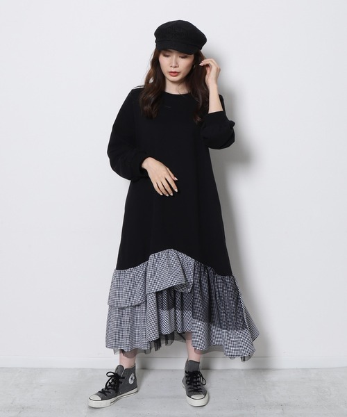 Re.Verofonna（ヴェロフォンナ）の「ヘムギャザー切替裏毛